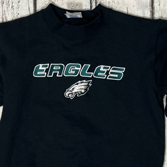 Philadelphia Eagles NFL Football Vintage Pro Player 1990s Sweatshirt - Picture 2 of 4